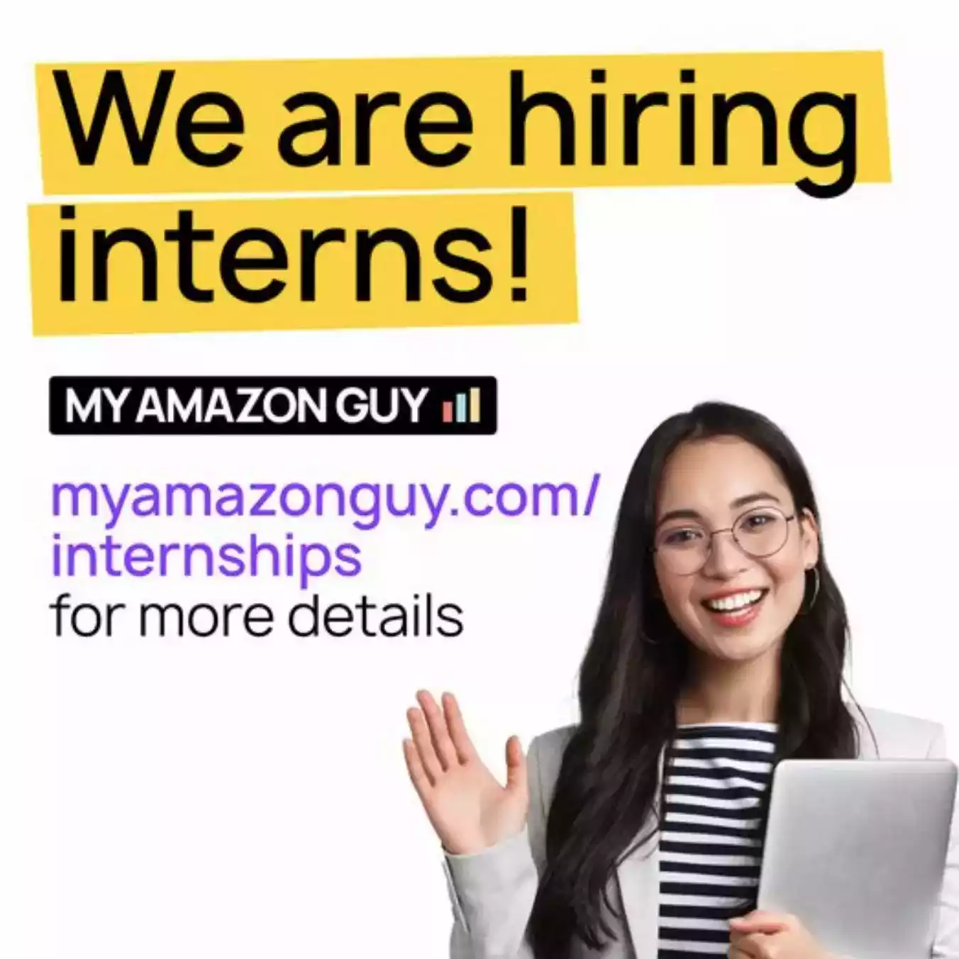 We are hiring Amazon Interns! No Amazon experience required!