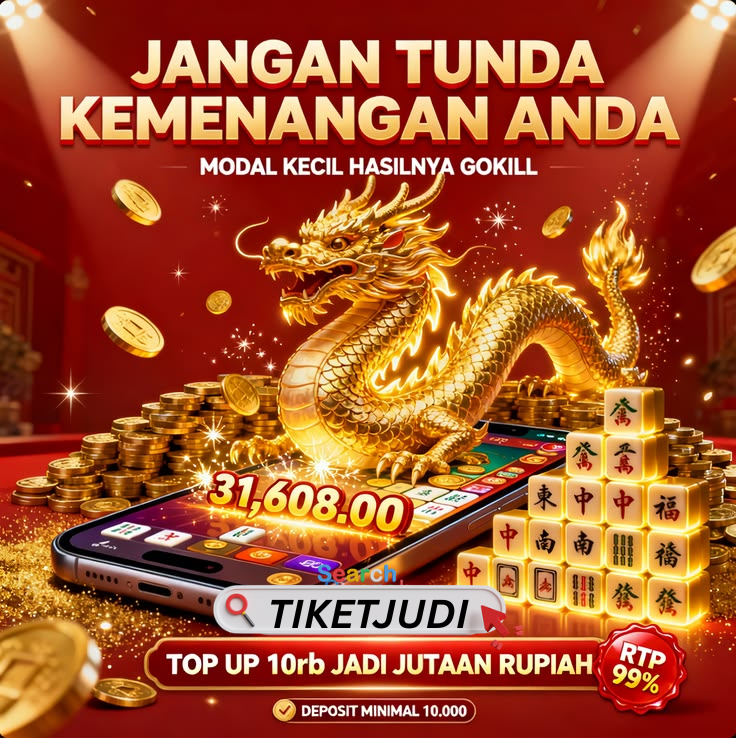 TIKETJUDI : Link Login Utama Situs Judi Slot Terpercaya Gampang Menang Maxwin