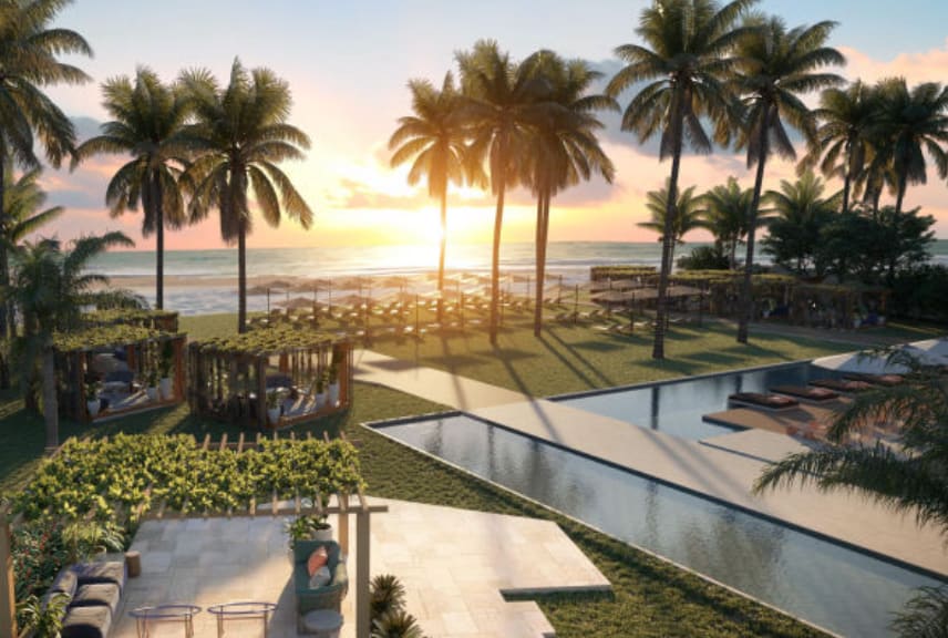 Facade of Auguri Carneiros | Beachfront high standard