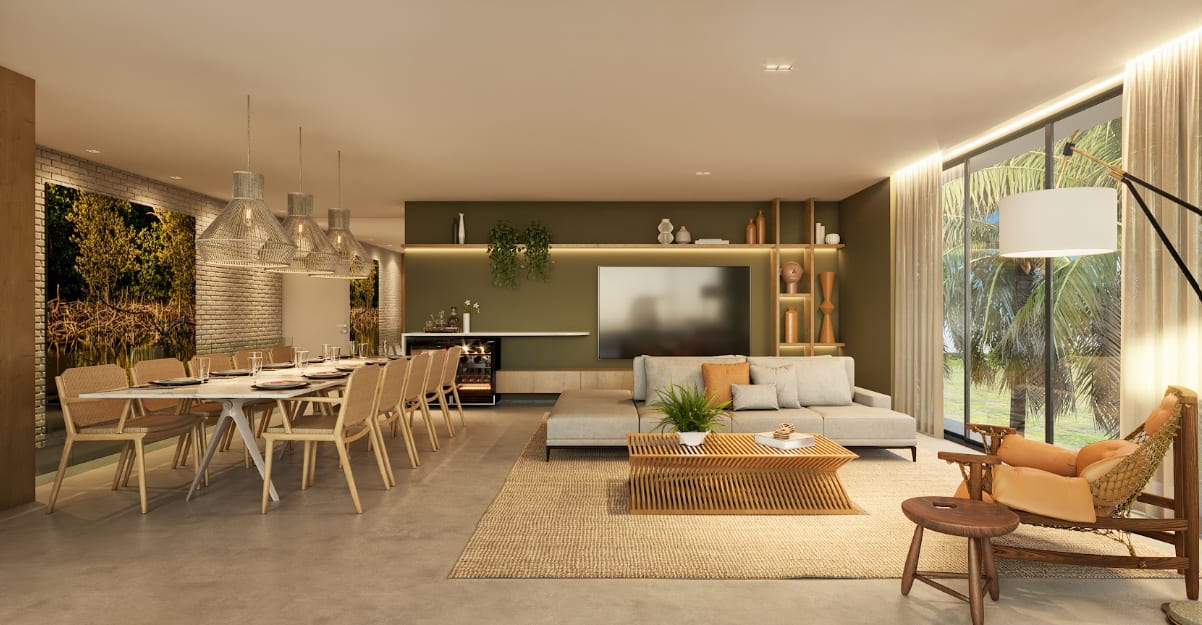 Al Mare Houses living room