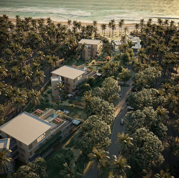Al Mare Houses facade