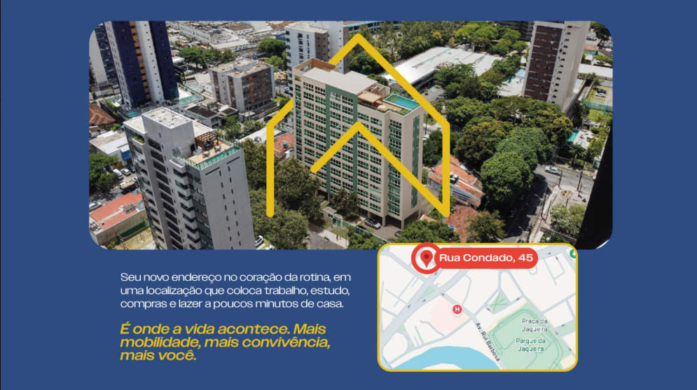 Fachada - Localização - Domus Condado