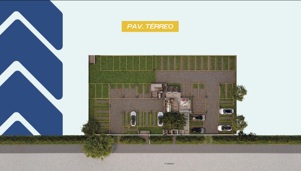 Planta - Pavimento Térreo - Domus Condado