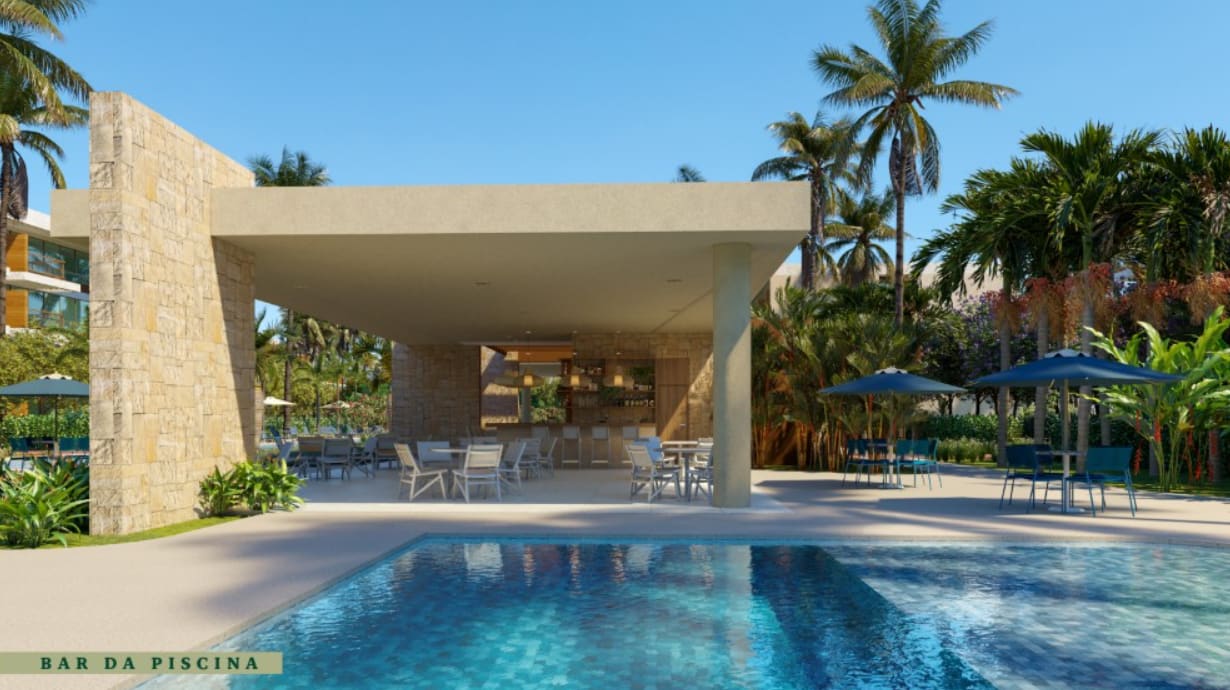 Bar da Piscina - Beach Class Manguinhos