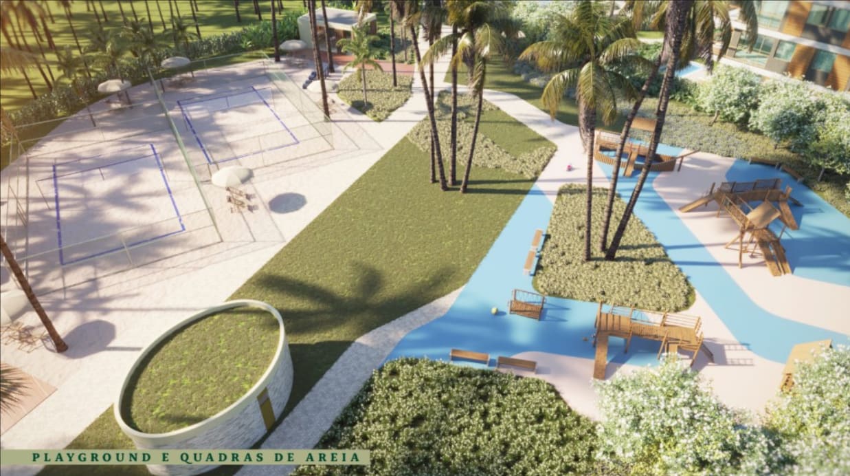Playground e Quadra de Areia - Beach Class Manguinhos