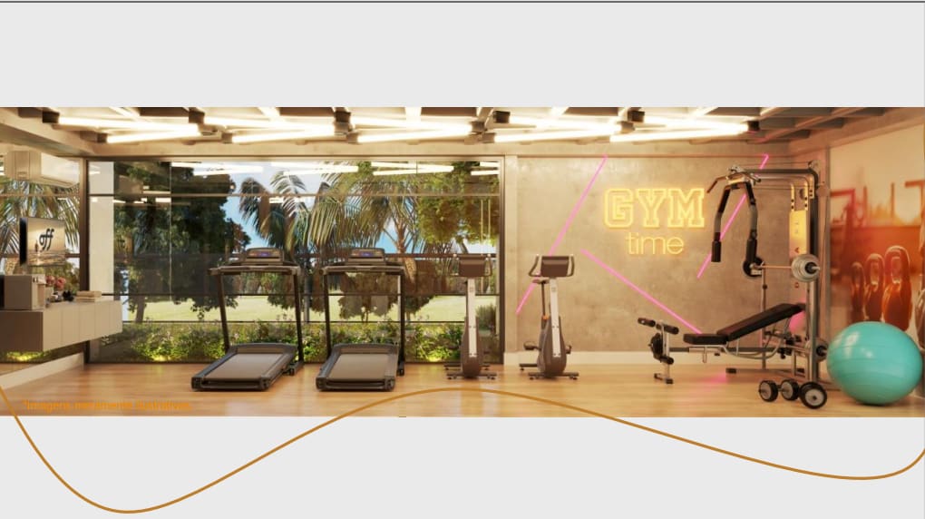 Fitness space, another angle - Beiramar Prince