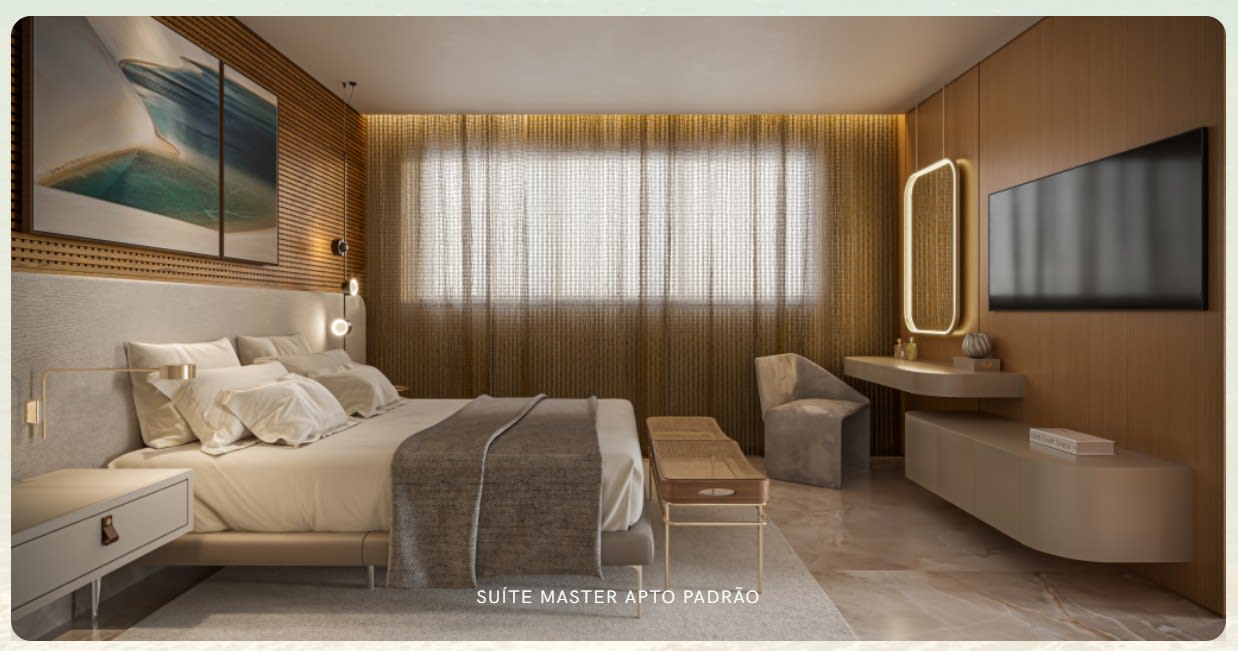 Furnished master suite