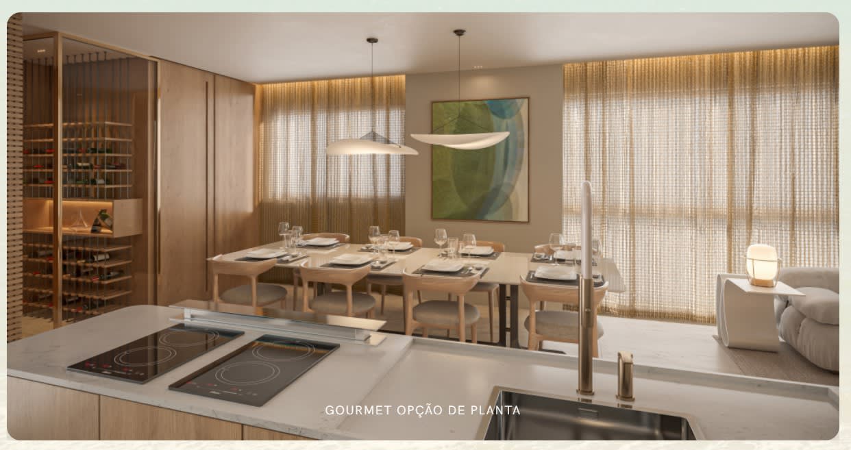 Gourmet room - floor plan option