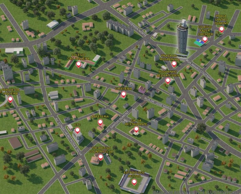 Infinity Rosarinho location map