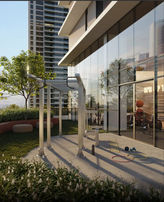 Outdoor gym at Concept João Farinha