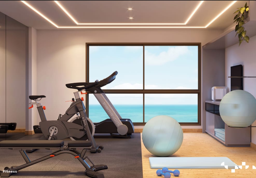 Fitness center at Parador de Madri