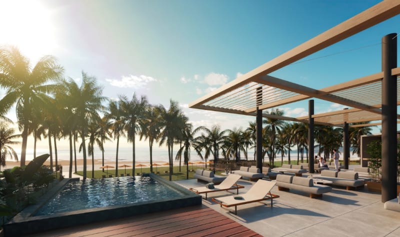 Beach Club rooftop pool