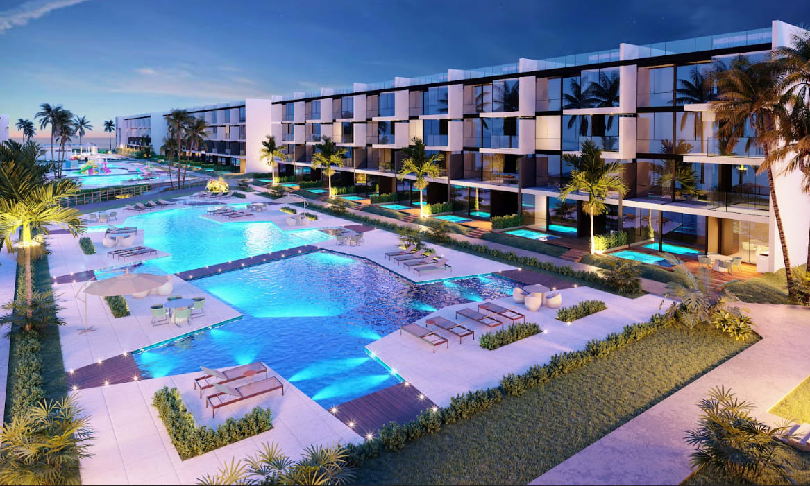 Fachada do Tropí Eco Residência | Resort pé na areia em Muro Alto