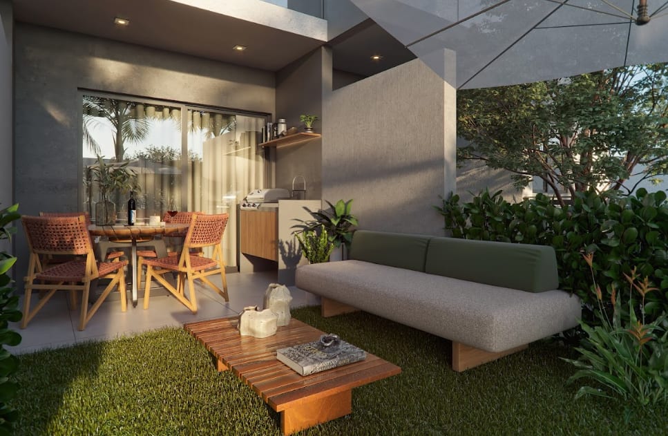 2-Bedroom Ground Garden