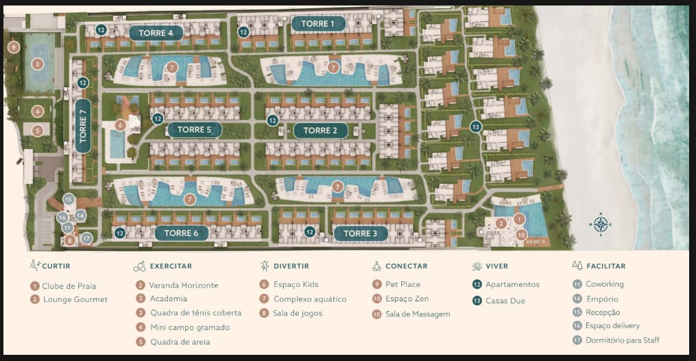 Project Layout of Habitá Home Resort