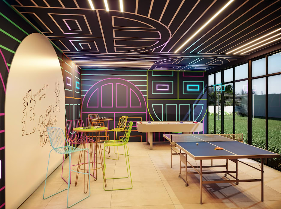 Espaço Teen dinâmico