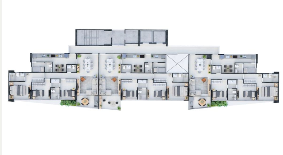 Standard Floor Plan 107 to 108m2