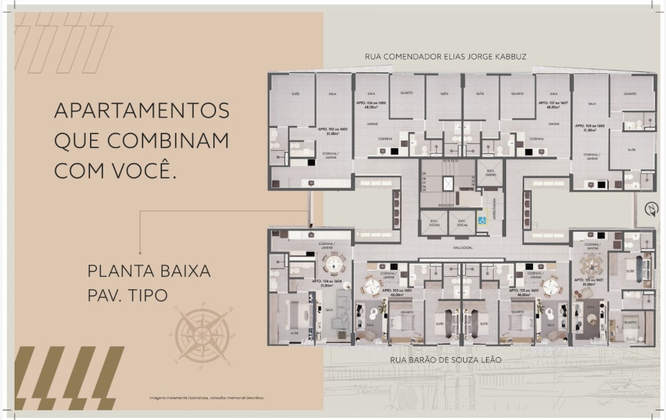 Planta Baixa Tipo 1