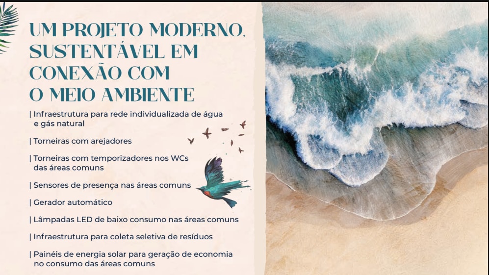 Full infrastructure at Terrazza Beira Mar