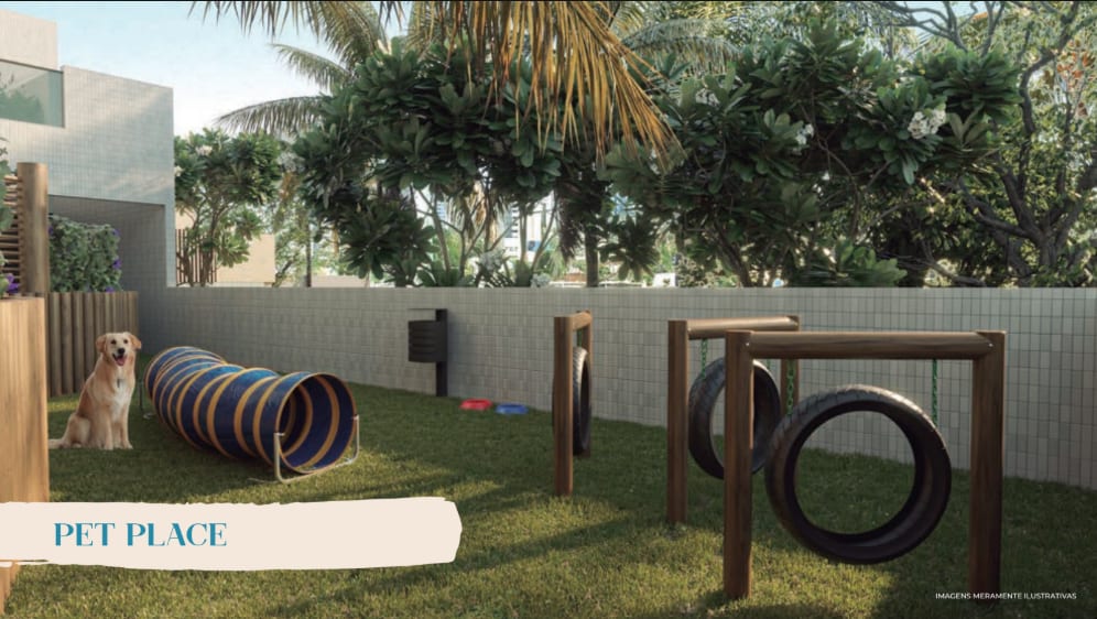 Pet place at Terrazza Beira Mar