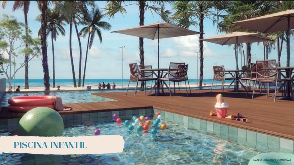 Kids pool at Terrazza Beira Mar