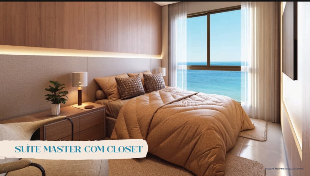 Oceanfront master suite at Terrazza Beira Mar