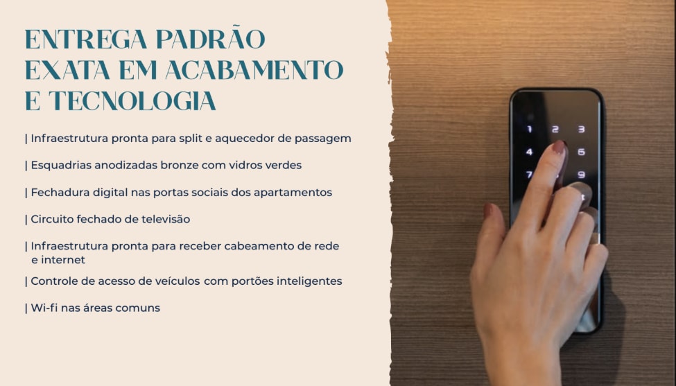 Building automation technology at Terrazza Beira Mar