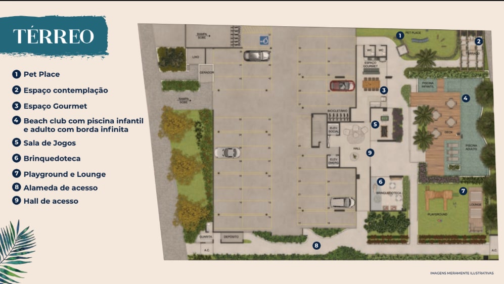 Ground floor of Terrazza Beira Mar