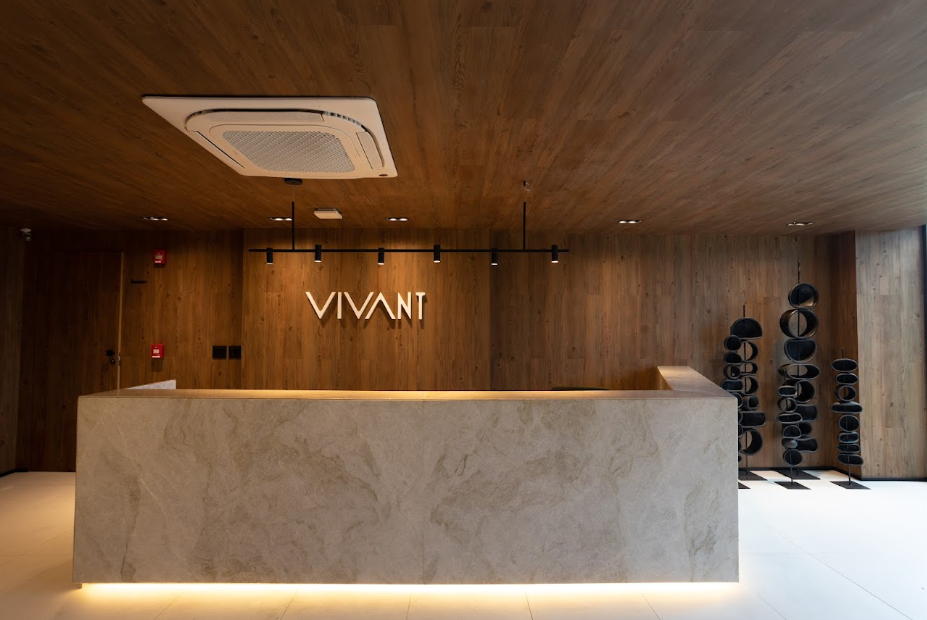 Recepção requintada Vivant