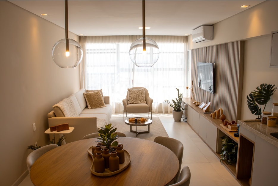 Sala e Varanda Integrada Vivant