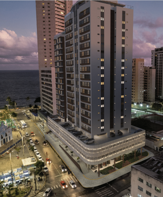 Fachada Times Square Residence