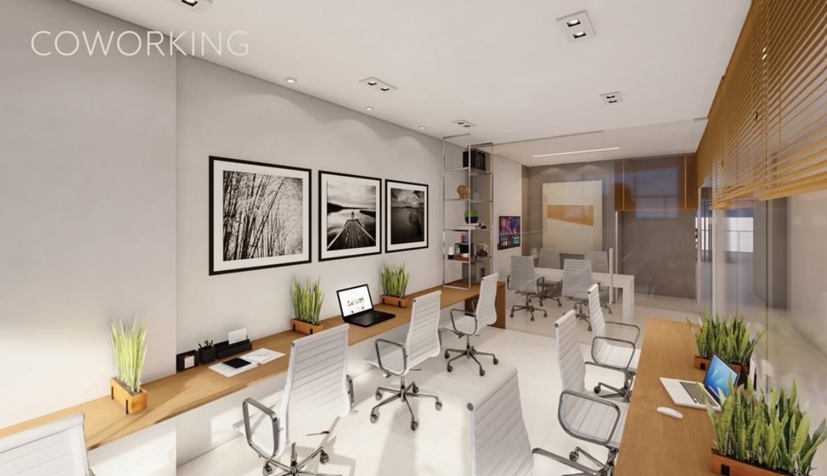 Coworking e Sala de Reunião