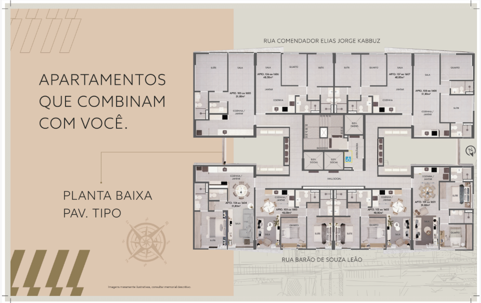 Planta Baixa Tipo 1