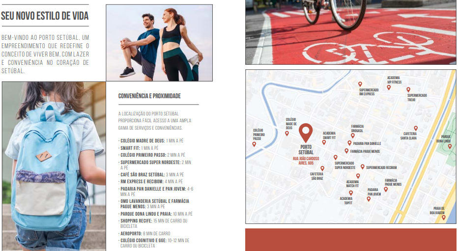 Localização Porto Setúbal