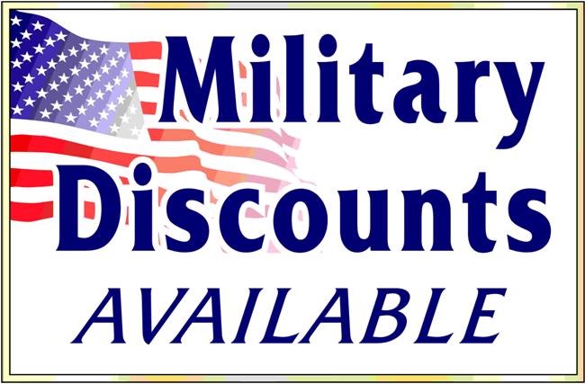 Military Discounts