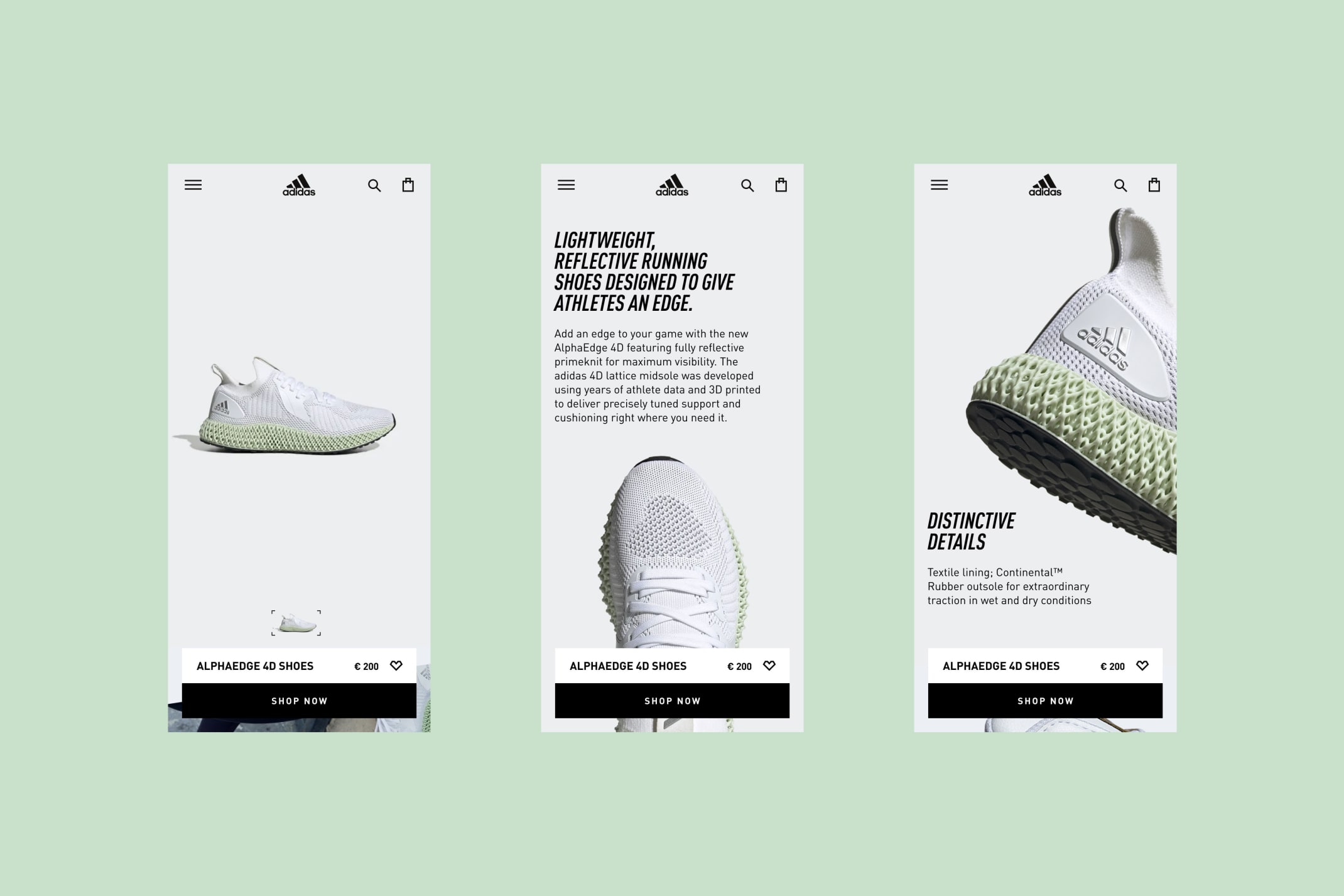 Adidas page hot sale