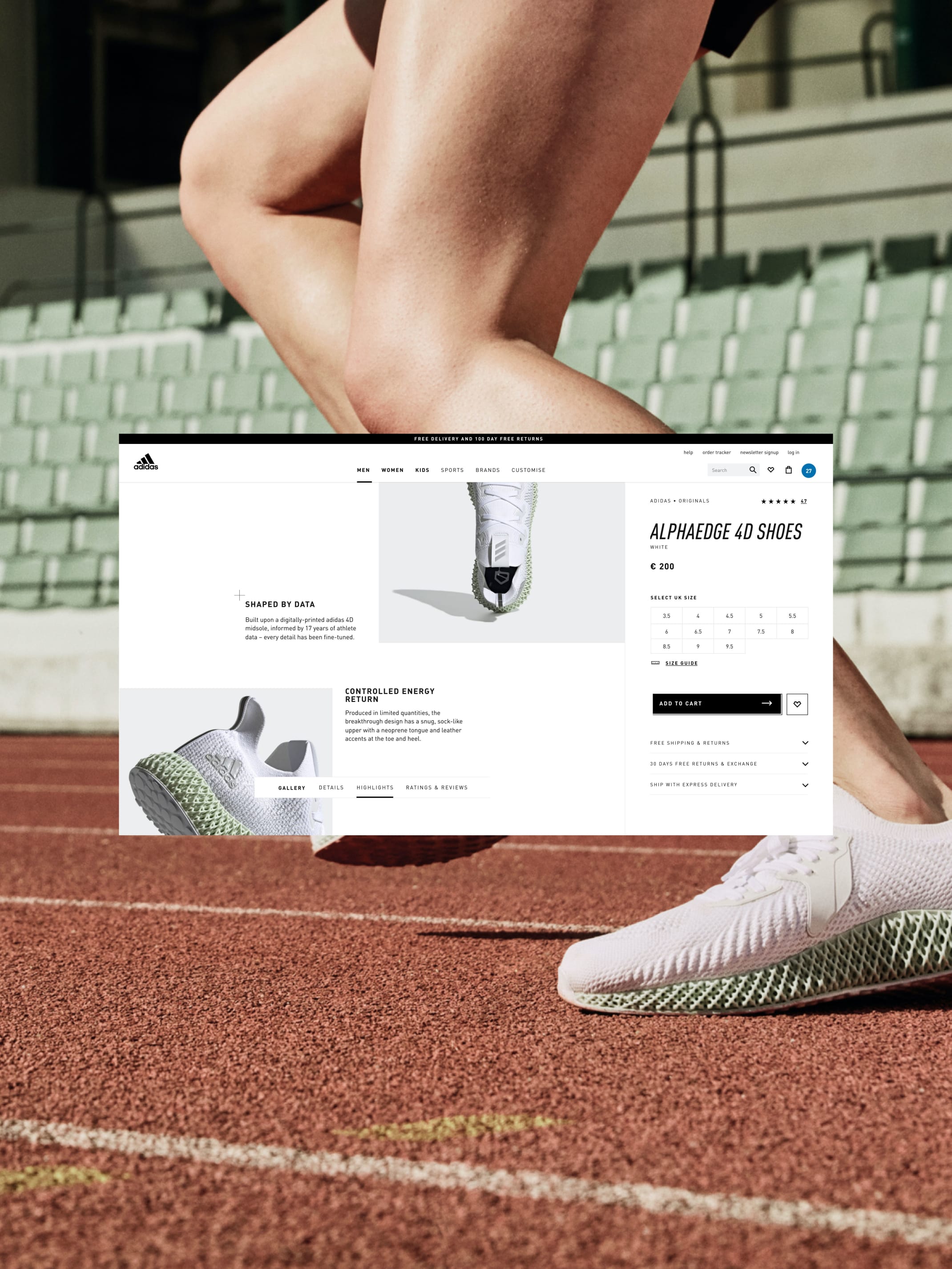 Adidas newsletter shop