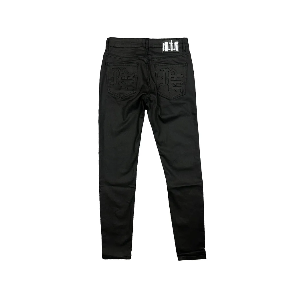 ‘Blackout’ Wax Denim