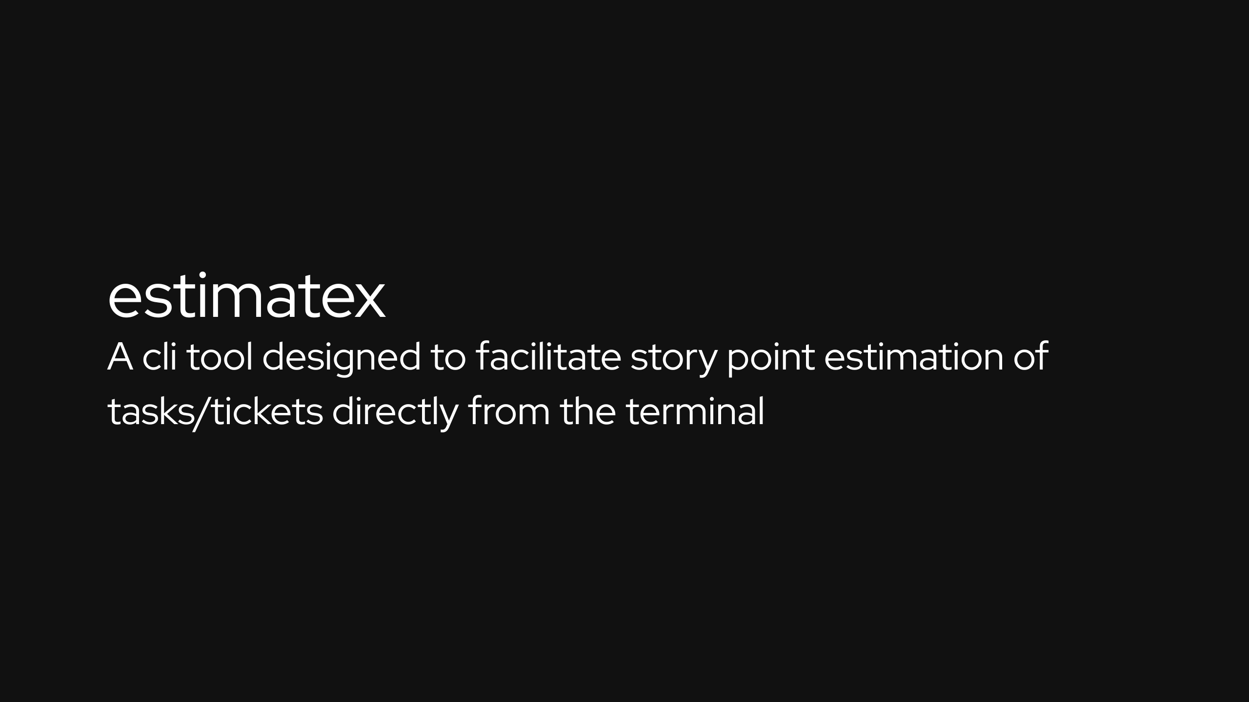 EstimateX