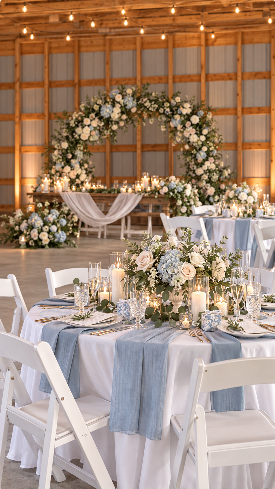 Rustic Indoor Ceremony Space at Calabogie House