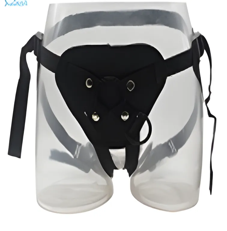 Strap-on Harness with Rubber Rings - Comfortable Fit | MyFun.lk