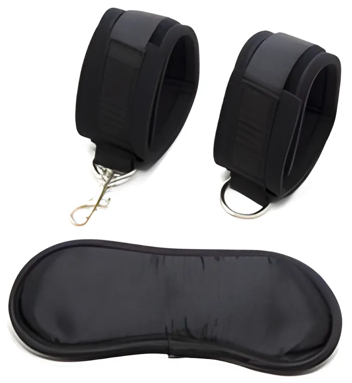 Bondage 2 Set - Eye Mask and Handcuffs | MyFun.lk