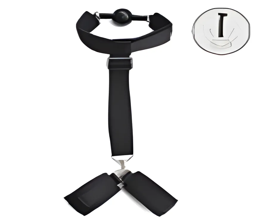Gag and Handcuff Set - BDSM Restraint Kit | MyFun.lk
