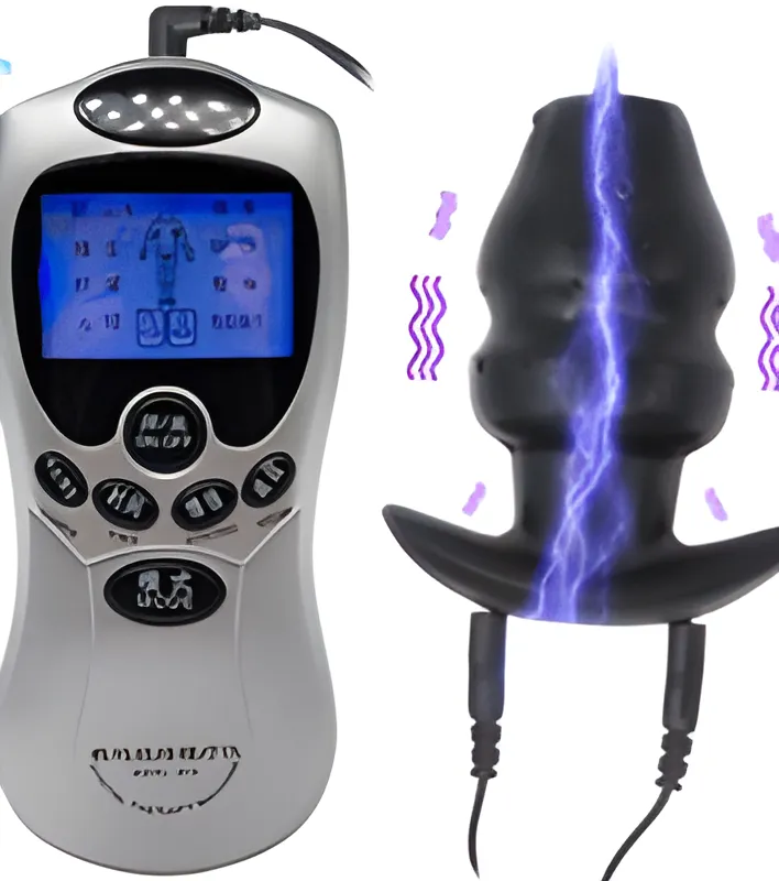 Anal Masturbator with Electric Shock - E-Stim Toy | MyFun.lk
