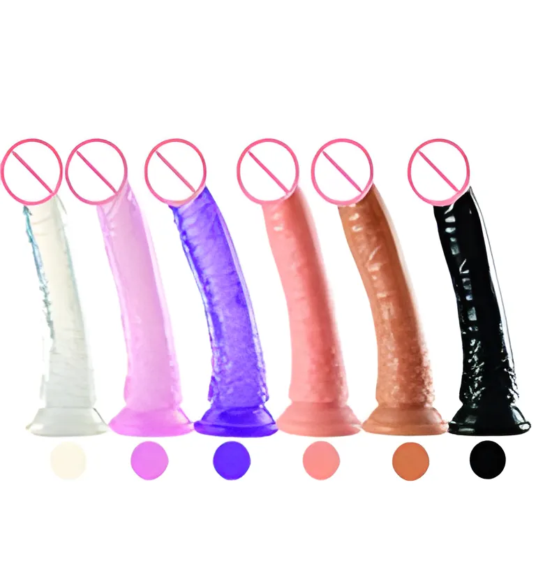 8 Inch Realistic Dildo - Large Penis Shaped Sex Toy | MyFun.lk