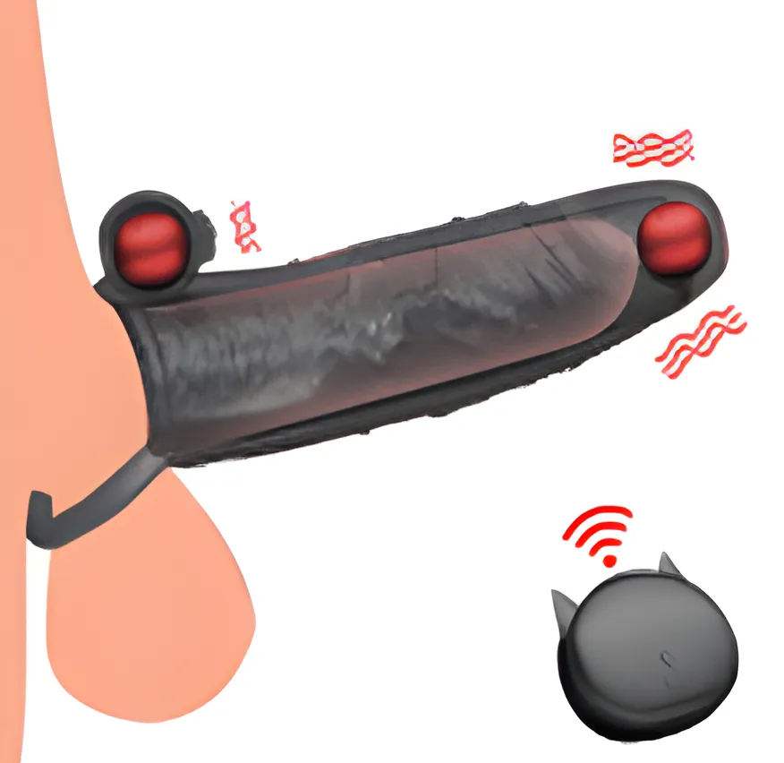 Wearable Penis Sleeve Vibrator - Couples Toy | MyFun.lk