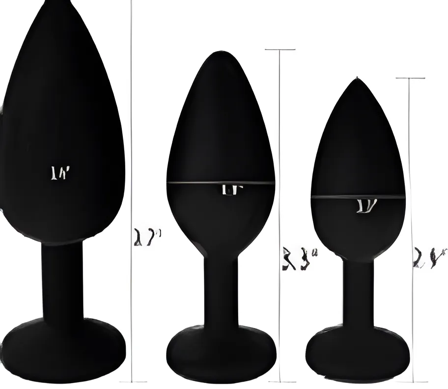 Silicone Butt Plug Set - Complete Anal Training Kit | MyFun.lk