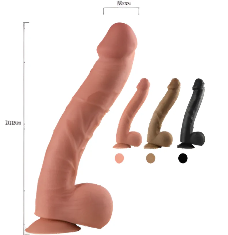 13 Inch Giant Dildo - Extra Large Realistic Penis Toy | MyFun.lk