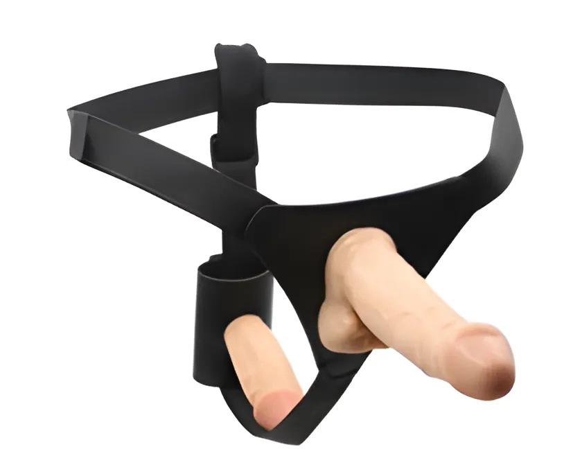 Strap-on Double Dildo - for Lesbian and Couple Play | MyFun.lk