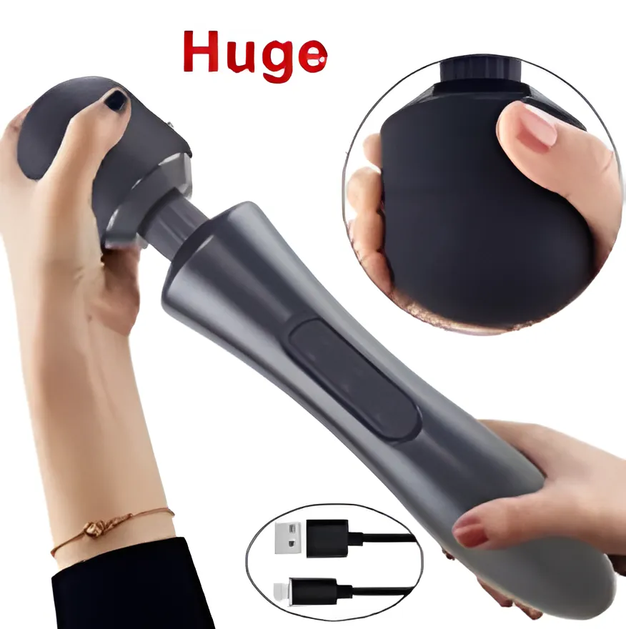 Huge Rechargeable Vibrator - Large Personal Massager | MyFun.lk